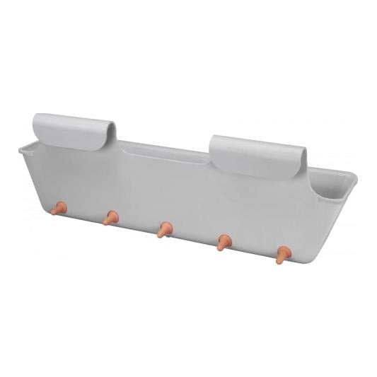 Image of Lister Bacto Protect FU 1010 Kunststoff-Futtertrog - Lichtgrau - bei Hauptner.ch