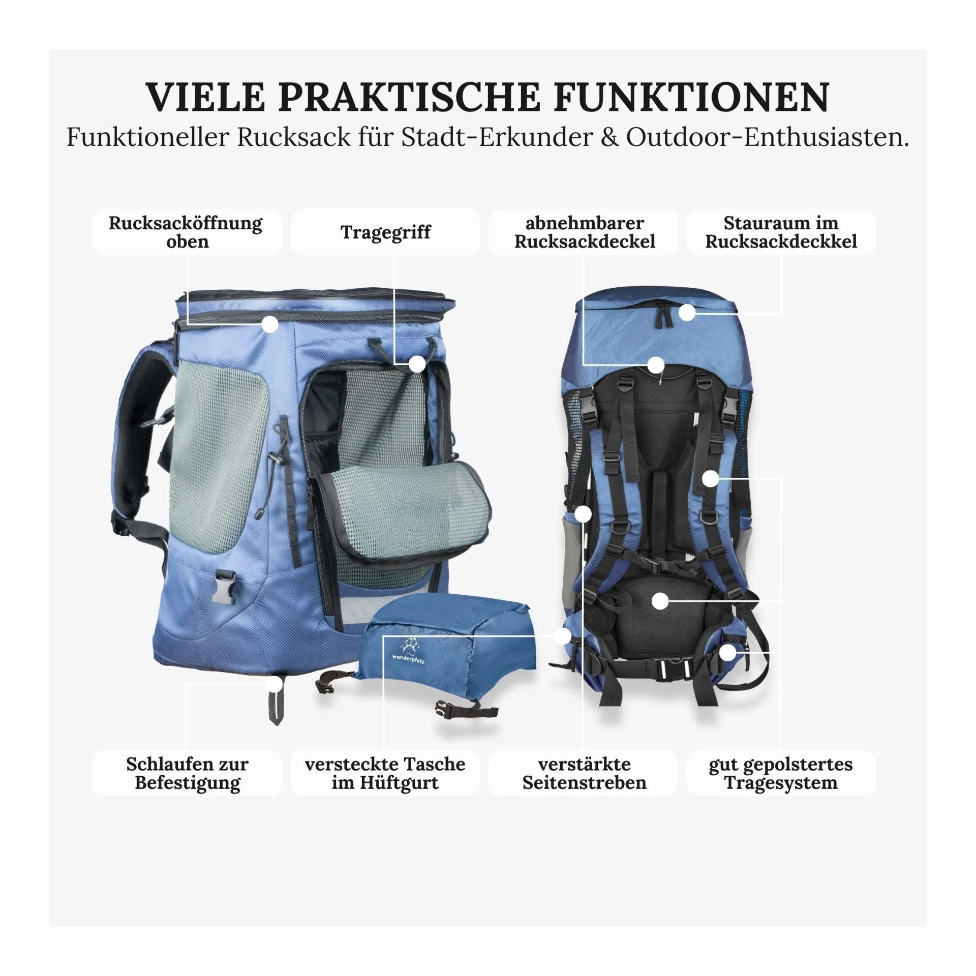 Wanderpfote Daypack