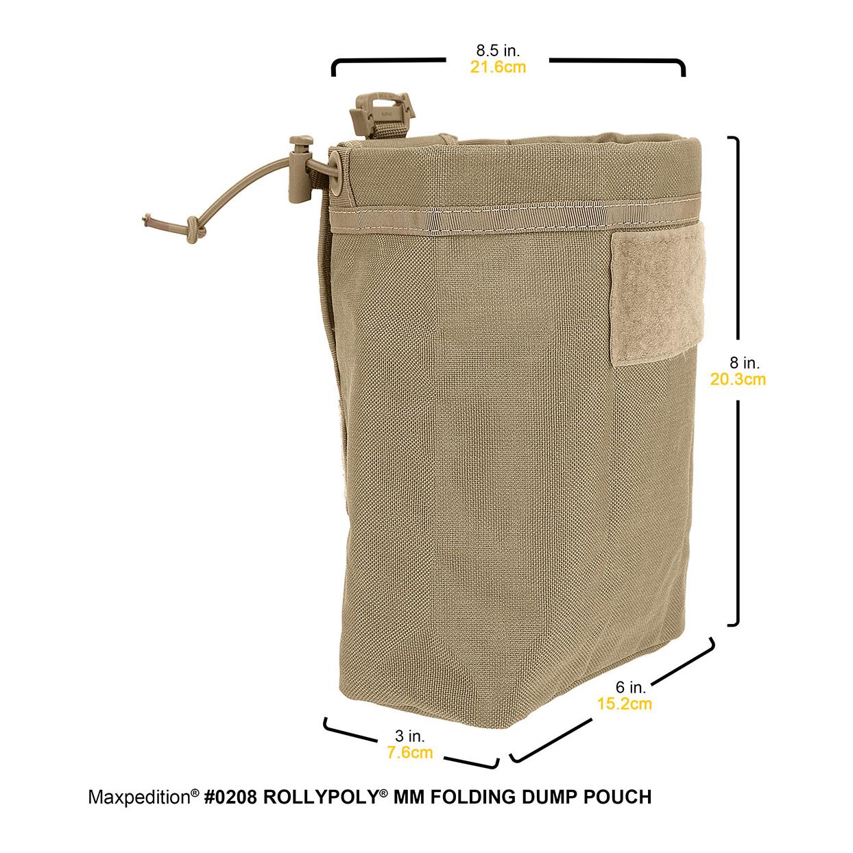 Rollypoly Falttasche - Khaki