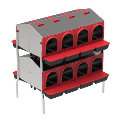 Abroll-Legenest Platinum 2-stöckig - zwei Seiten