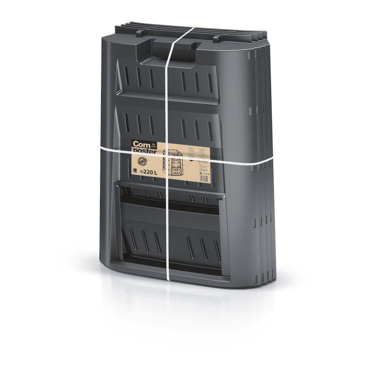 Komposter COMPOGREEN, 220 L - schwarz 