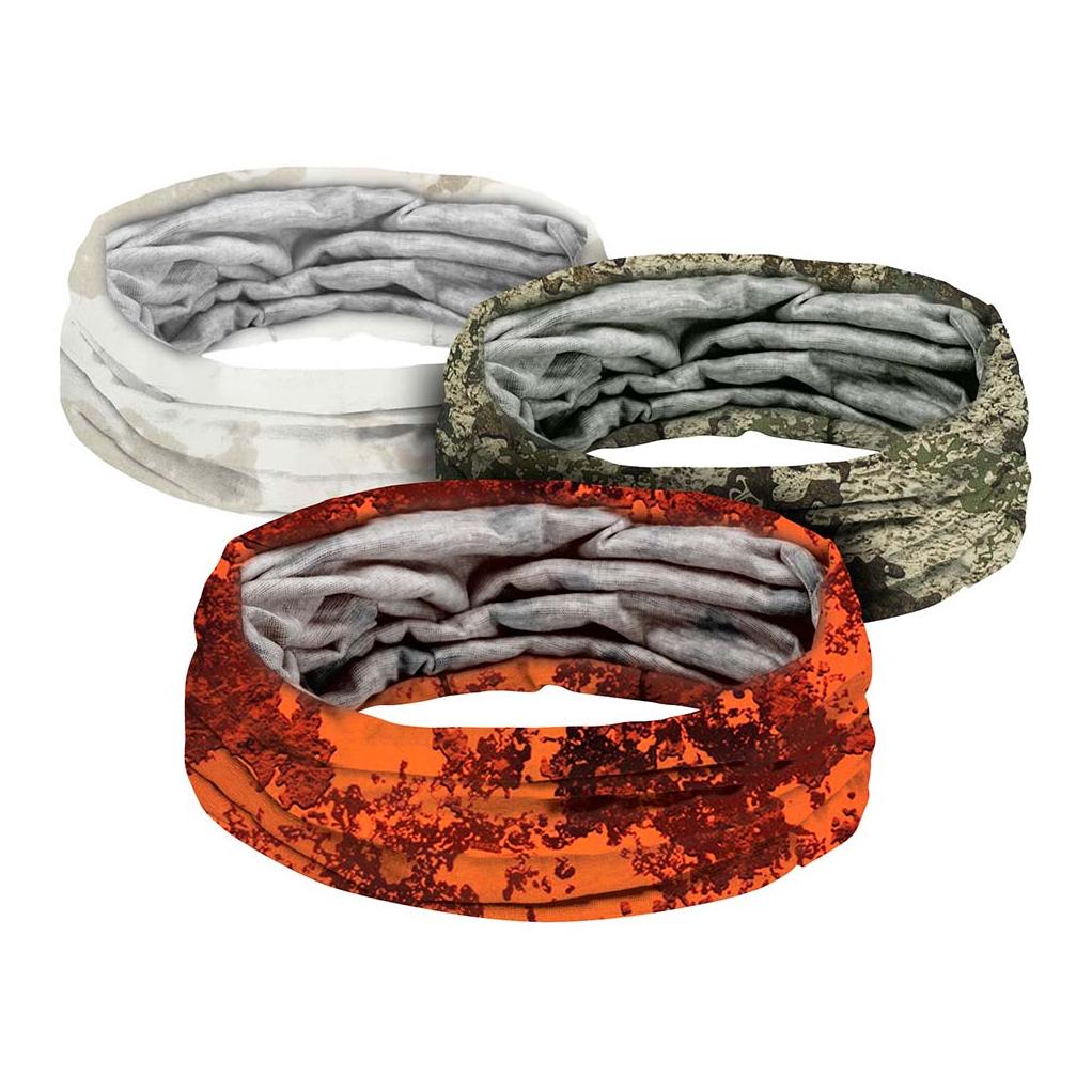Image of Pinewood Multifunktionstuch Camou 3er-Pack - Strata/Strata Blaze/Snow Camou - bei Hauptner.ch