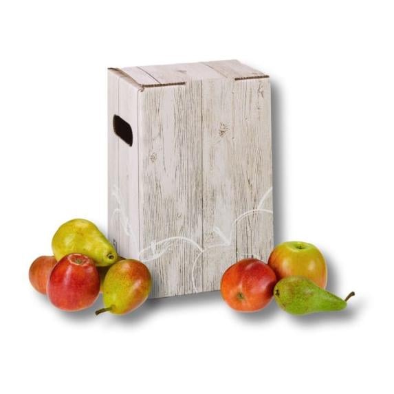 Bag in Box - Karton "Holzkiste" 5 Liter