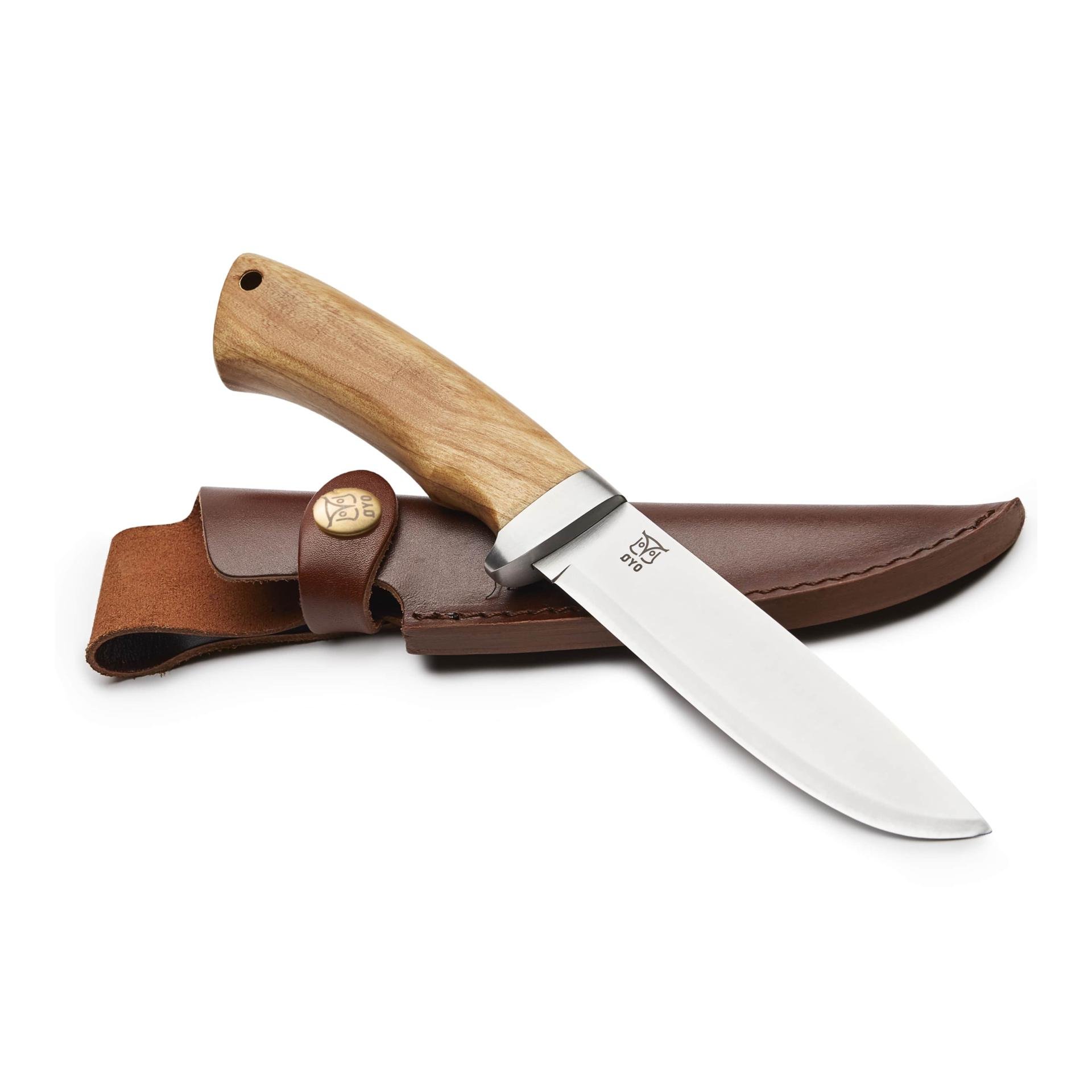 RONDANE - Jagd/Outdoormesser mit Lederscheide