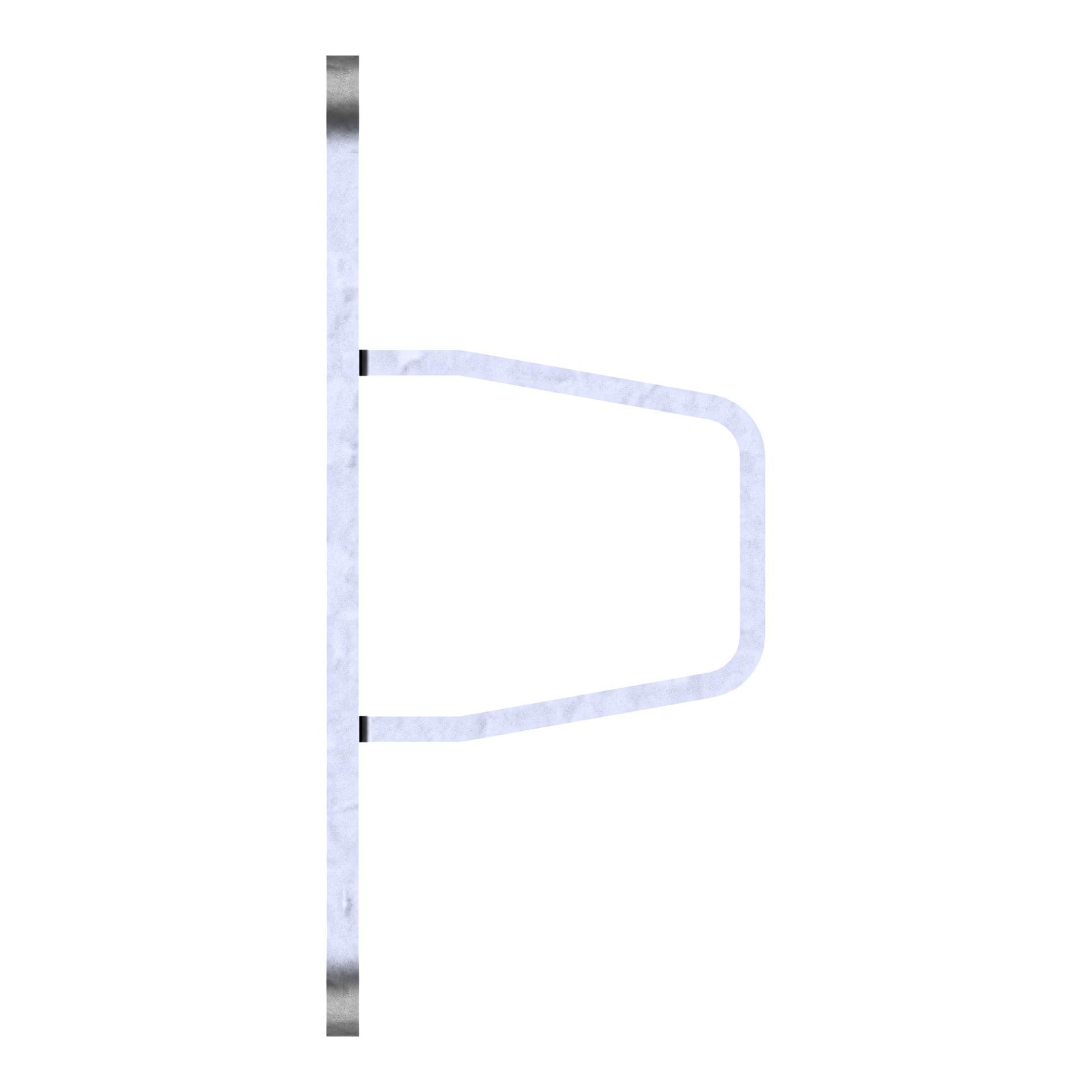 Kälberbox: Aufnahme Wandriegel