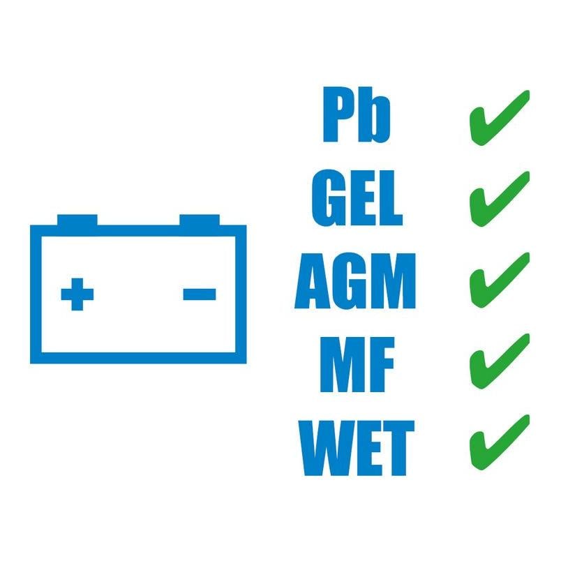 Chargeur de batterie automatique GAB 12V-15A