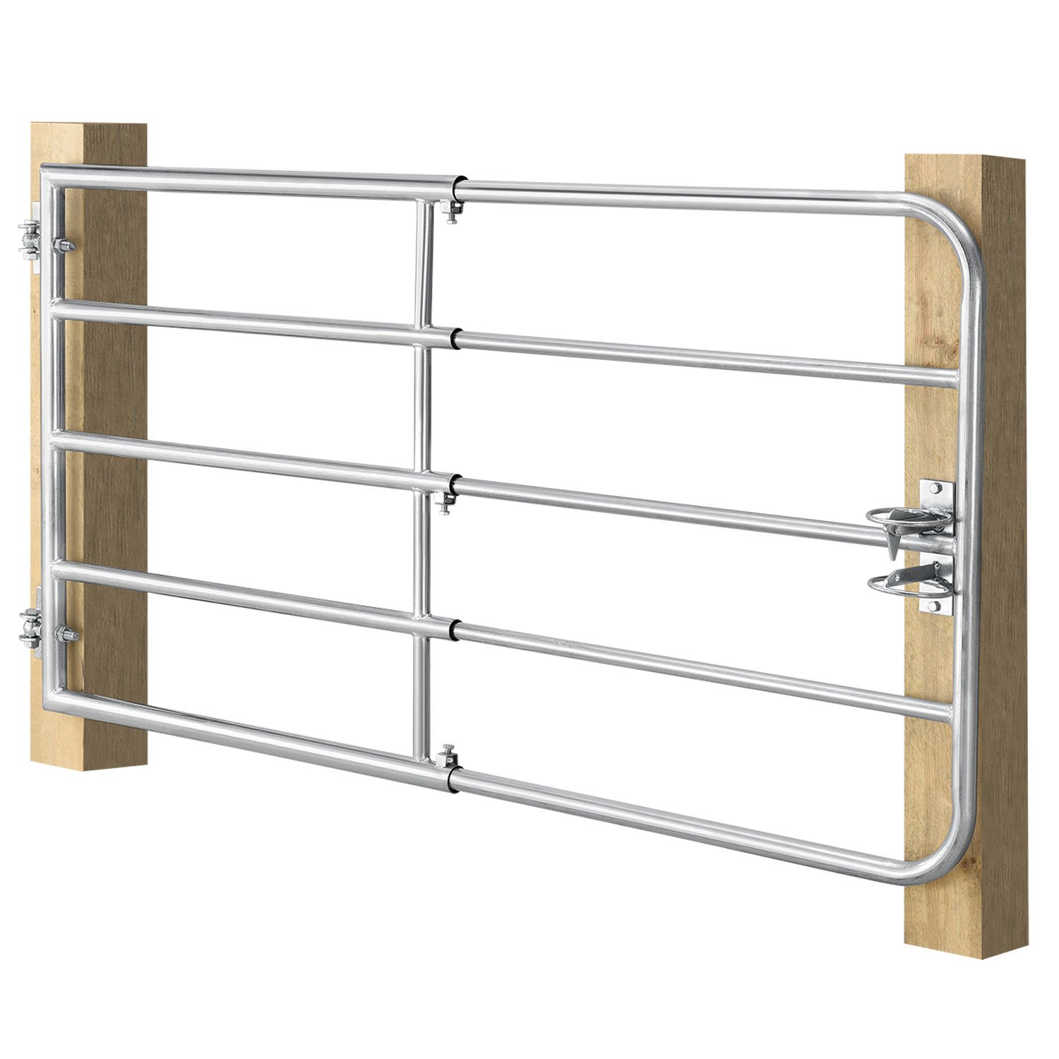 Portail de clôture en acier galvanisé