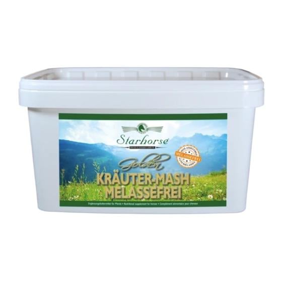 Image of Starhorse Golden Kräuter-Mash melassefrei bei Hauptner.ch