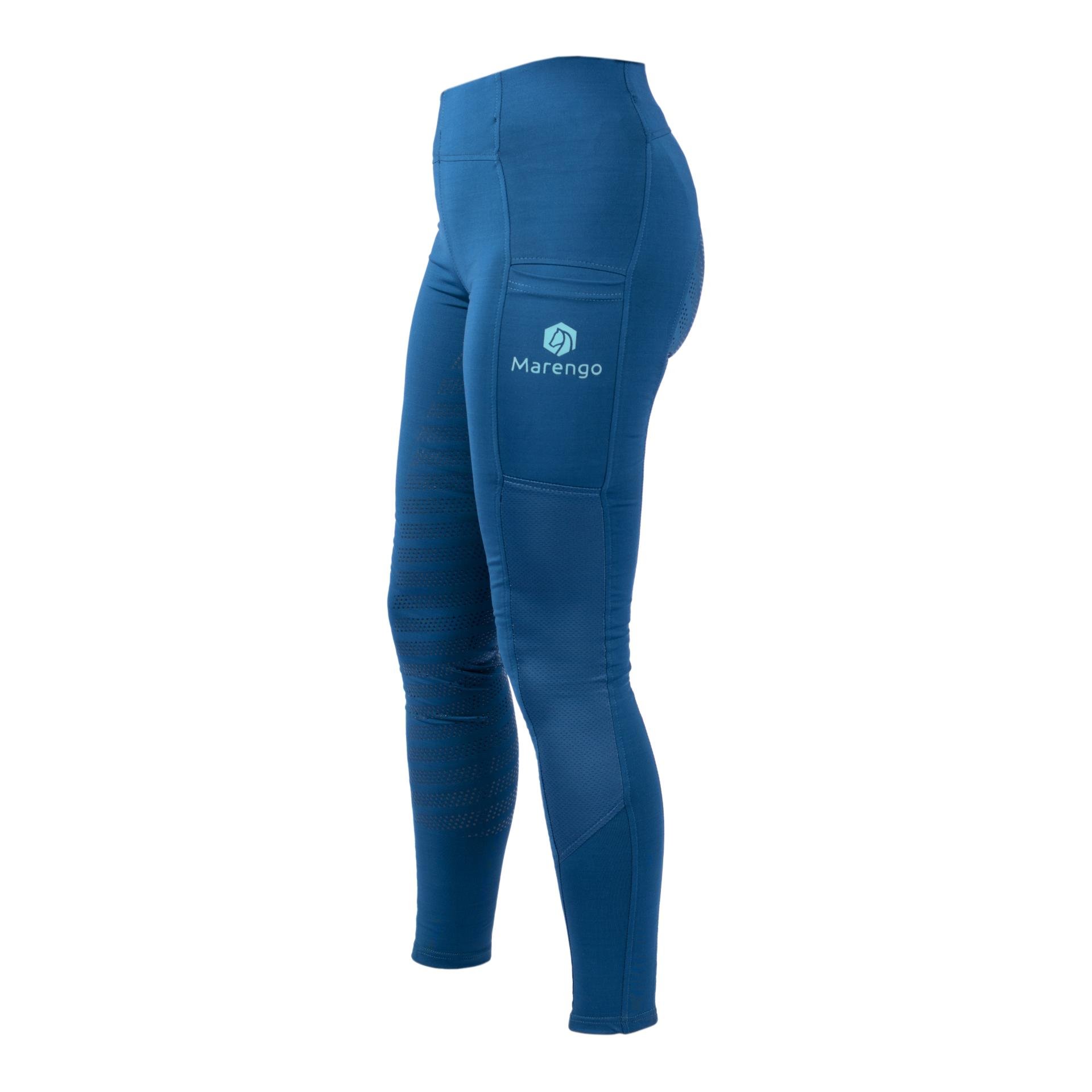Mesh-Reitleggings Elements Fullgrip Damen