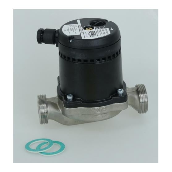 Brauchwasser-Umwälzpumpe mit 2x Flachdichtungen für A83836501