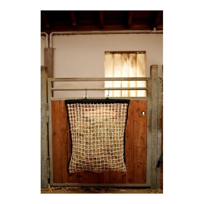 Heunetz mit Füllhilfe - weiss