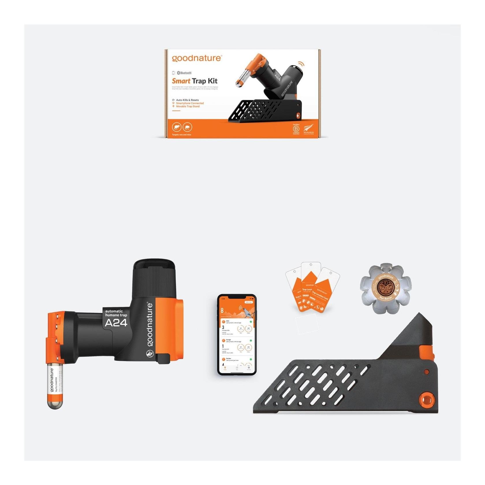 Automatische Ratten- und Mauseschussfalle A24 - Smart Set