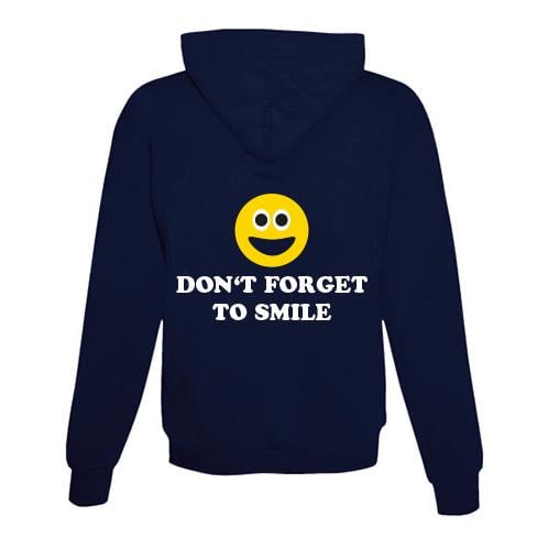 Pull à capuche Keep Smiling unisexe