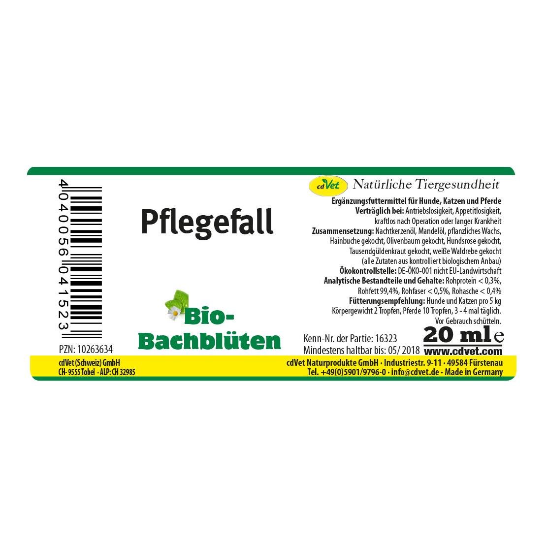Bio-Bachblüten Pflegefall