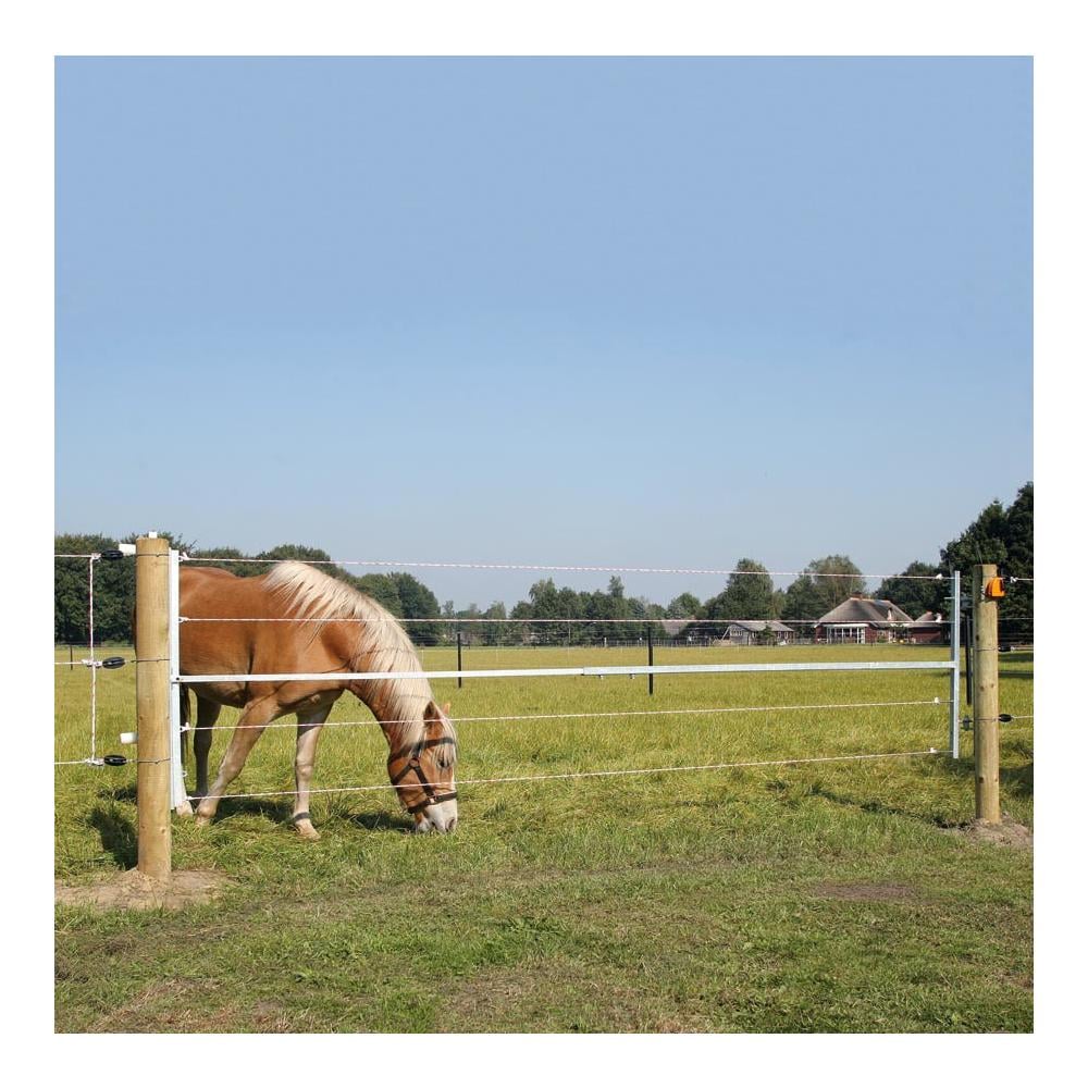 Weidetor mit Stromführung