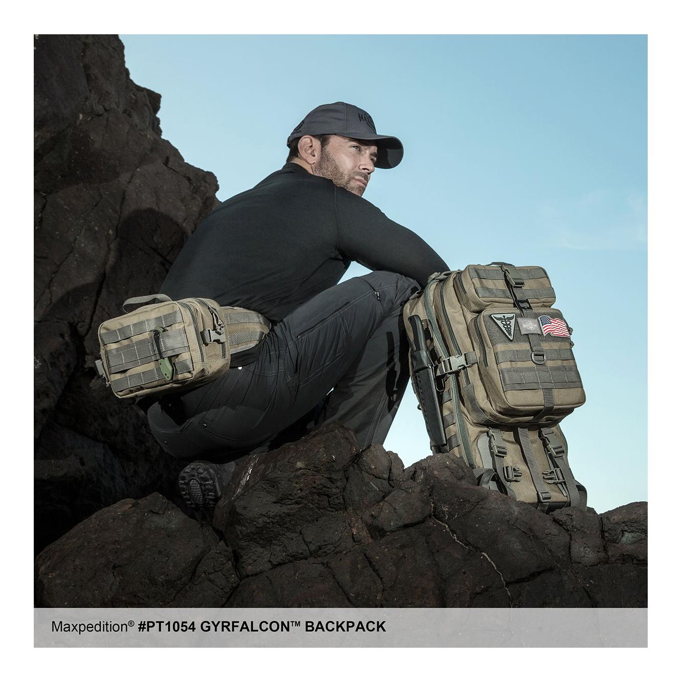 Gyrfalcon Rucksack 36L - Khaki / Foliage