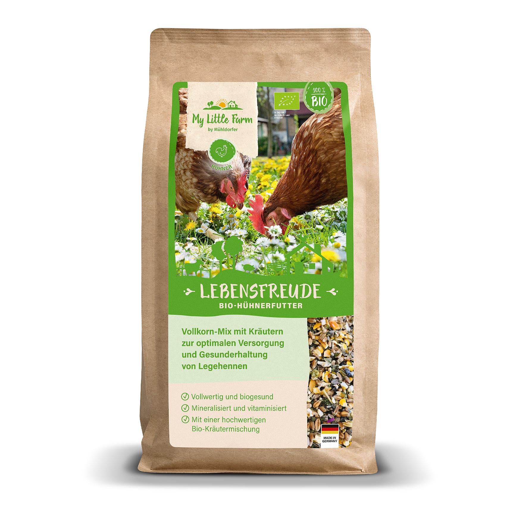 Bio Hühnerfutter Lebensfreude 2kg