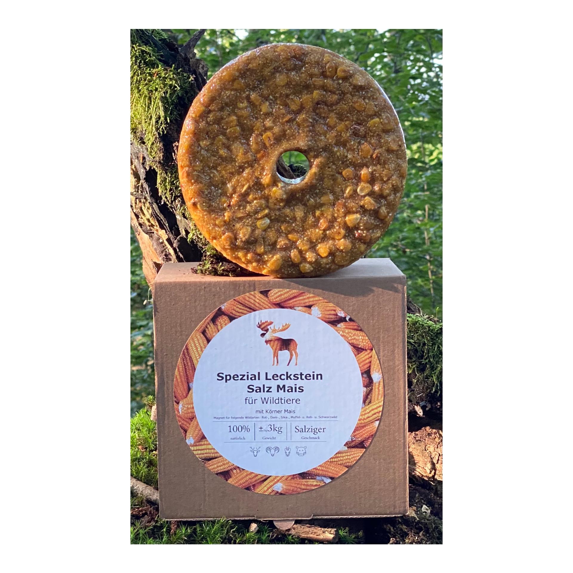 Spezial Leckstein Salz Mais
