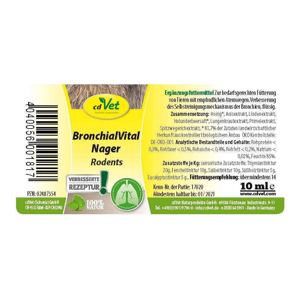BronchialVital pour rongeurs