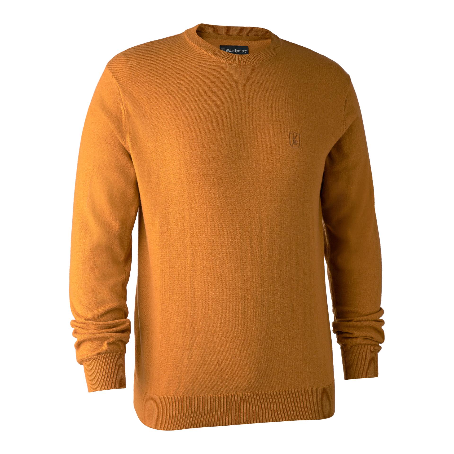 Image of Deerhunter Kingston Pullover mit Rundhals - Golden Oak bei Hauptner.ch
