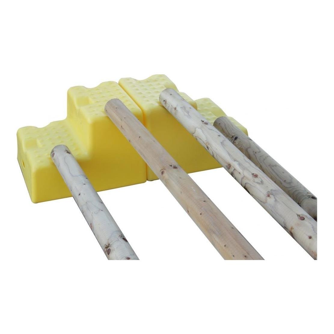 Cavalettiblock-Aufsteighilfe - rot