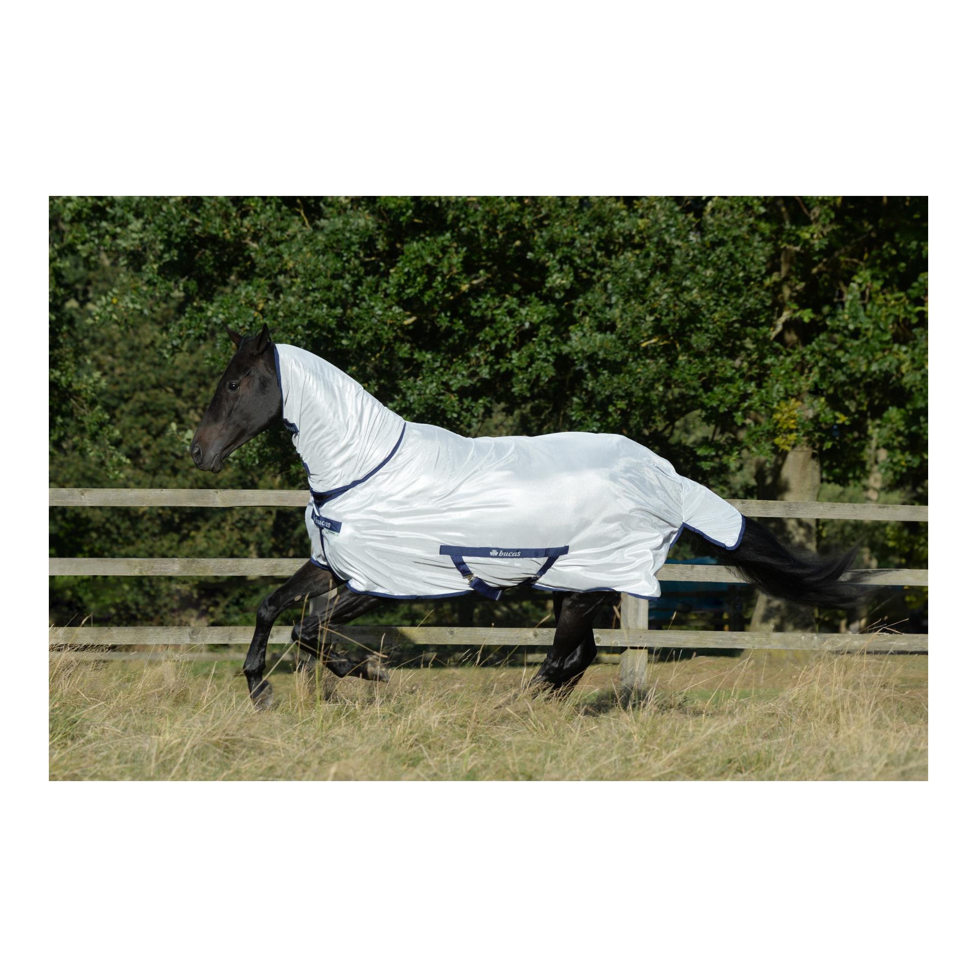 Fliegendecke Freedom mit Halsteil - silver