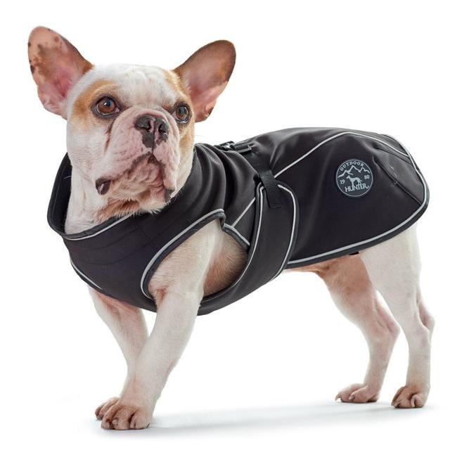 Hundemantel Uppsala Softshell - schwarz