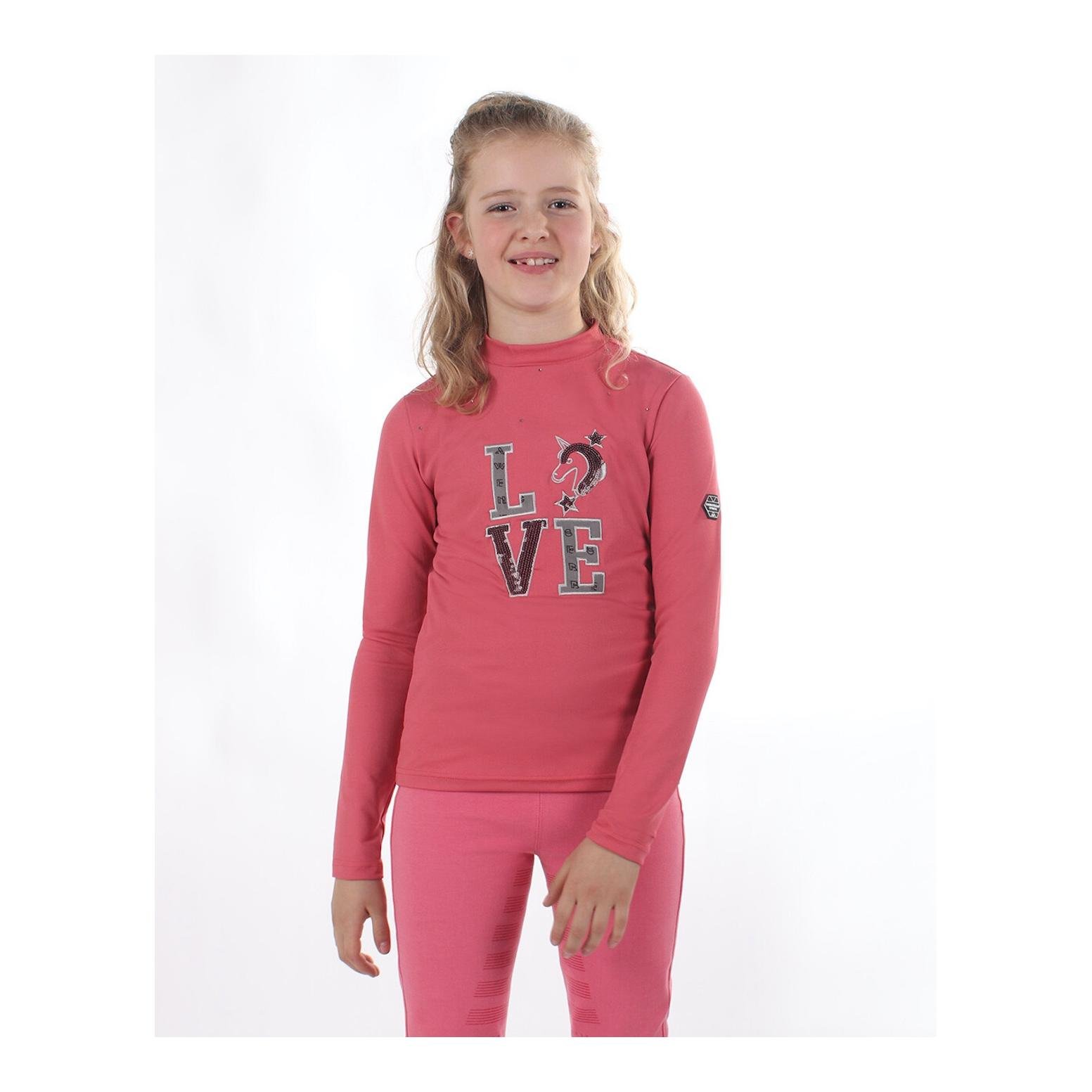 Image of QHP Sportshirt Lizz Junior - desert rose bei Hauptner.ch