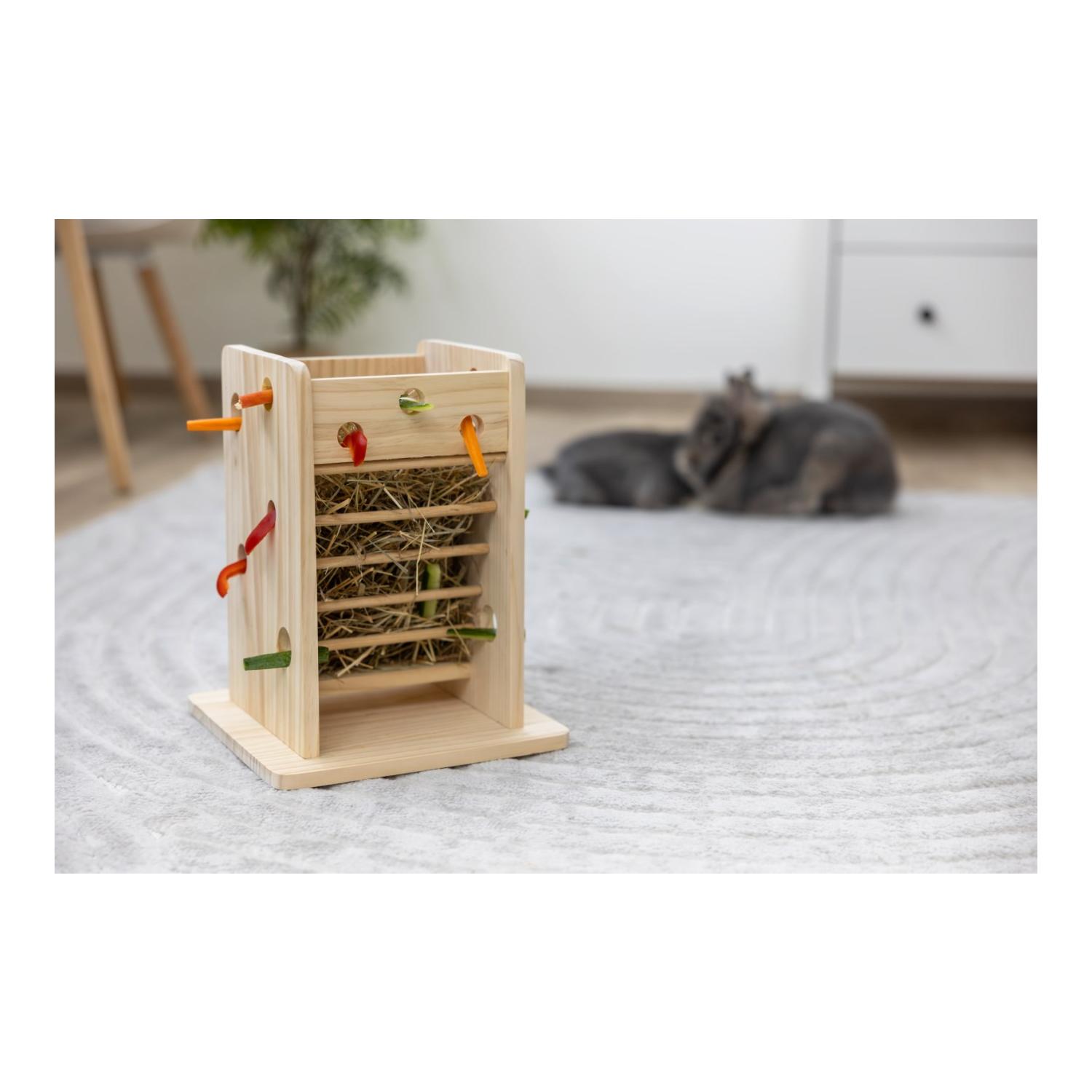 Tour à foin et à légumes