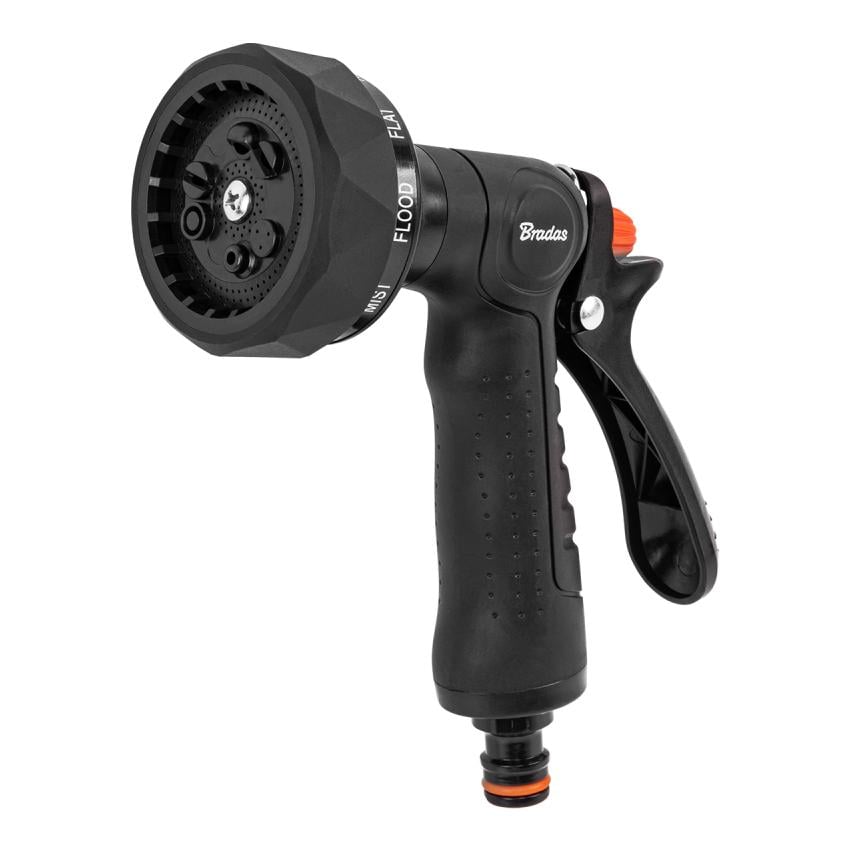 Set mit Spiralschlauch und 9-Funktionen-SPIRNG-FLEX-Pistole