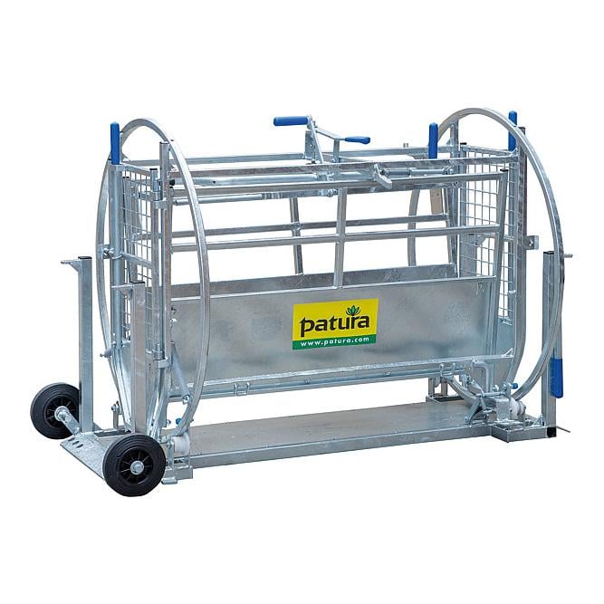 Image of Patura Wendebox für Schafe verzinkt, inkl. Fahrwerk bei Hauptner.ch