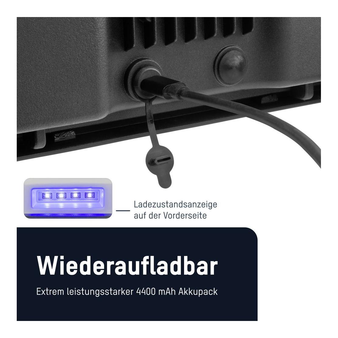 Luminary LED Strahler 50 W mit integriertem Akku