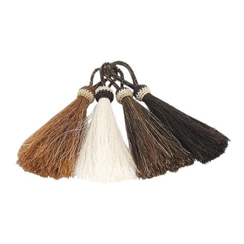 Image of Western Imports Horse Hair Tassel - weiss bei Hauptner.ch