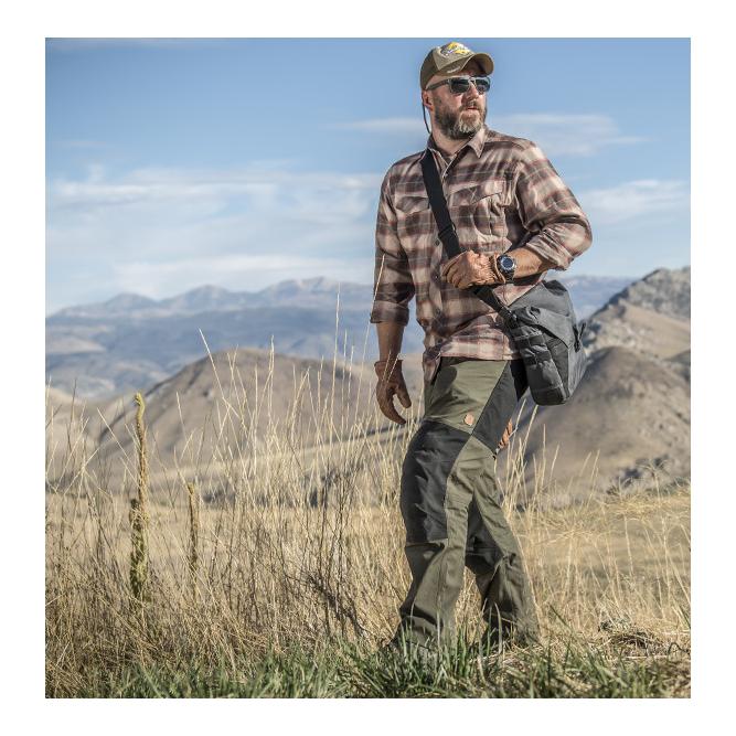 Hose Woodsman - Crimson Sky / Schwarz