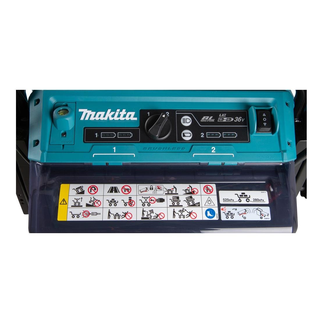 DCU601Z Akku-Schubkarre mit Elektro-Hubtisch LXT