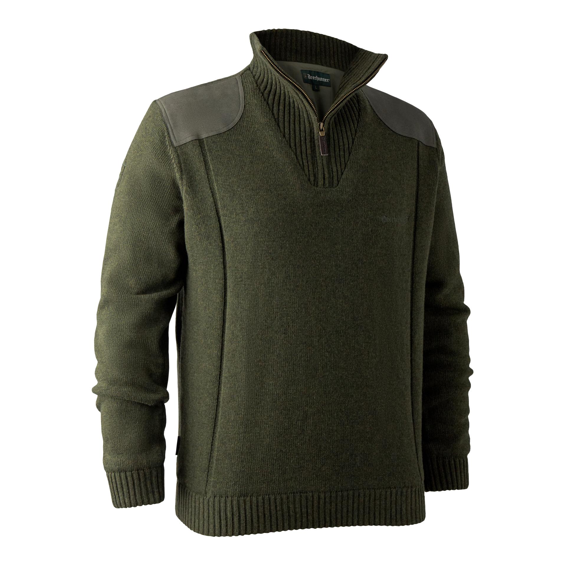 Image of Deerhunter Carlisle Pullover mit Stormliner® - Green Melange bei Hauptner.ch