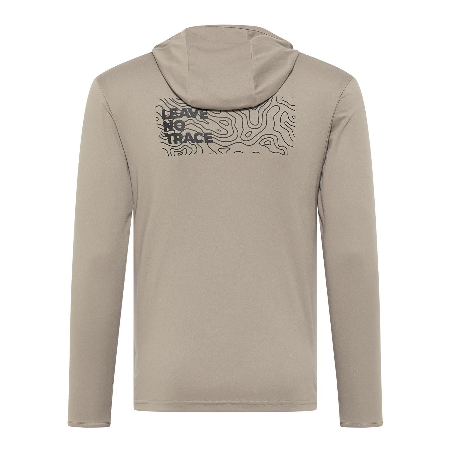 Pull à capuche pour hommes Leave no Trace Active - gris