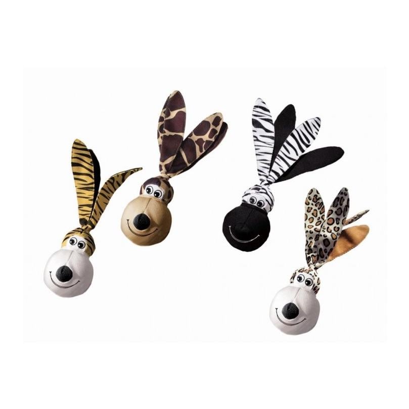 Image of KONG Wubba Floppy Ears Hundespielzeug Nylon 1 Stk.- Assortiert - Schwarz/Gelb - bei Hauptner.ch