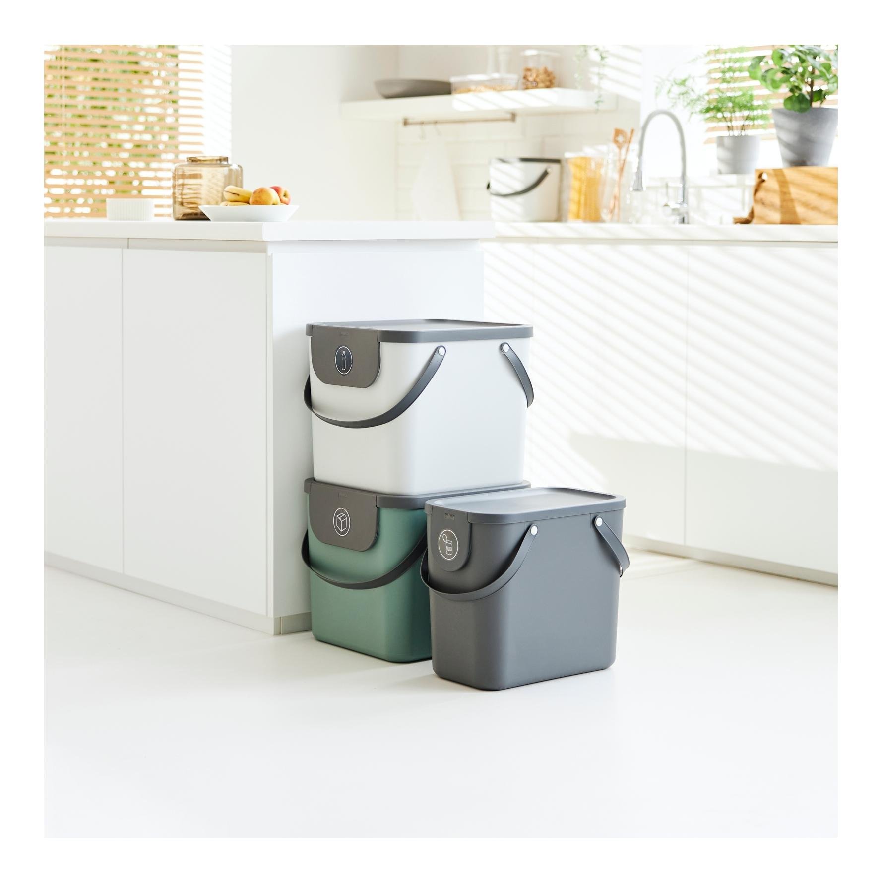 Set Mülltrennsystem ALBULA 2x40l, 2x25l