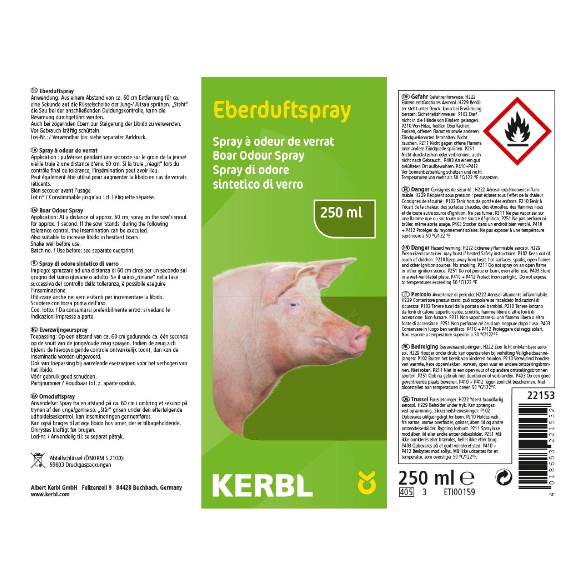 Eberduftspray KERBL 250 ml