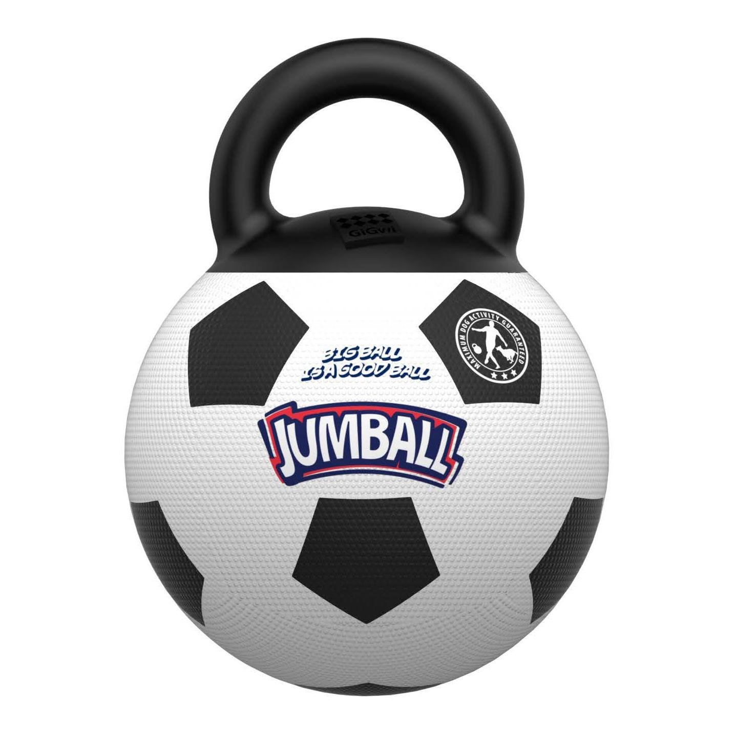 Image of Gigwi Jumpball Fussball - Schwarz - bei Hauptner.ch