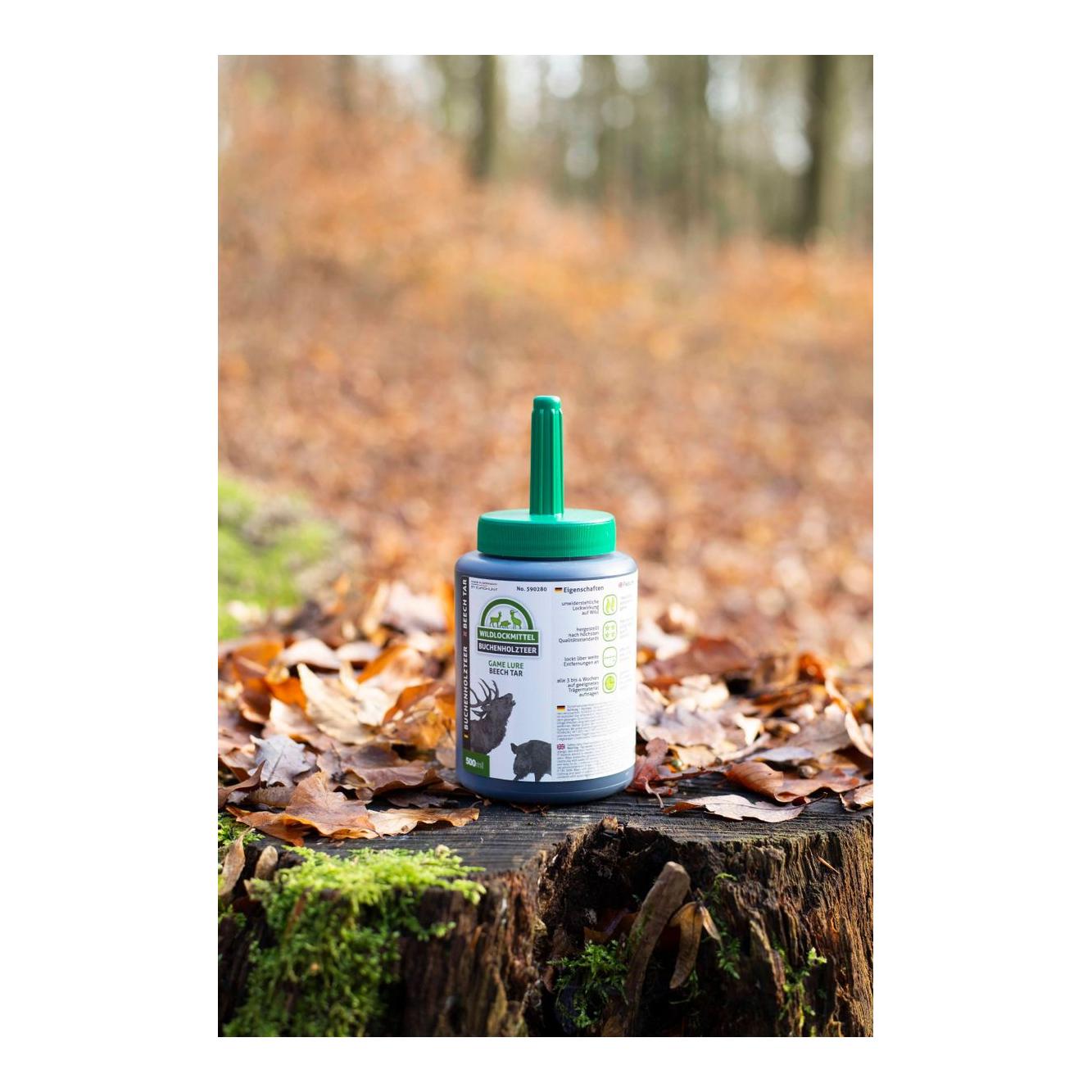 Buchenholzteer - 500 ml Dose + Pinsel