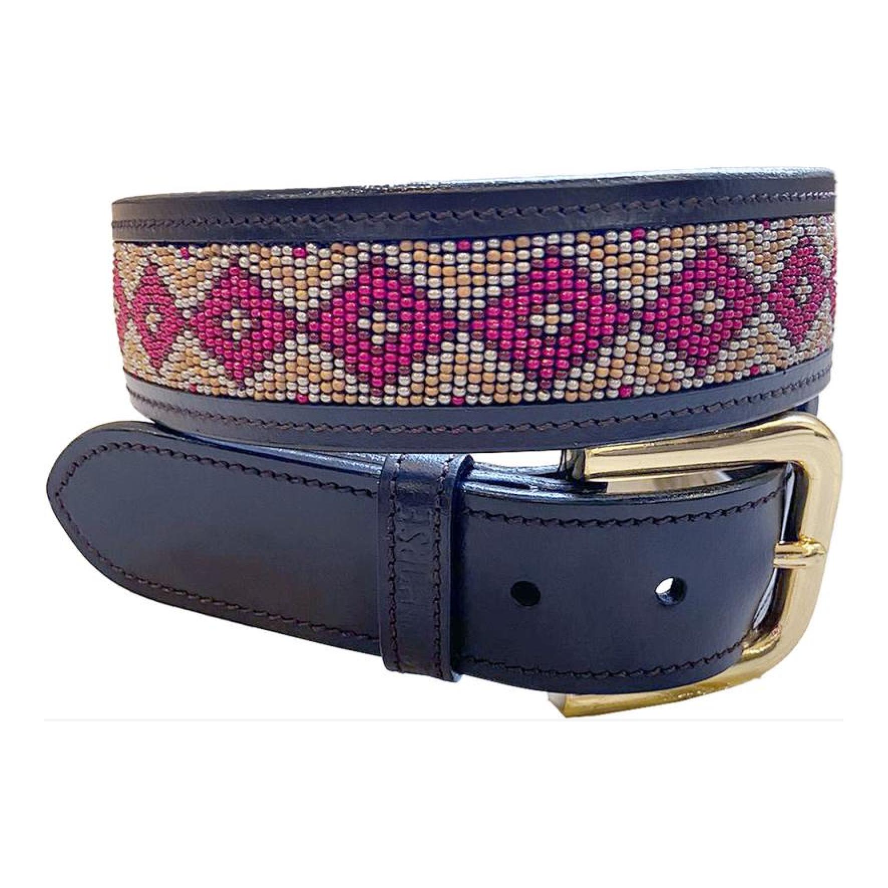 Ledergürtel Pearls Damen