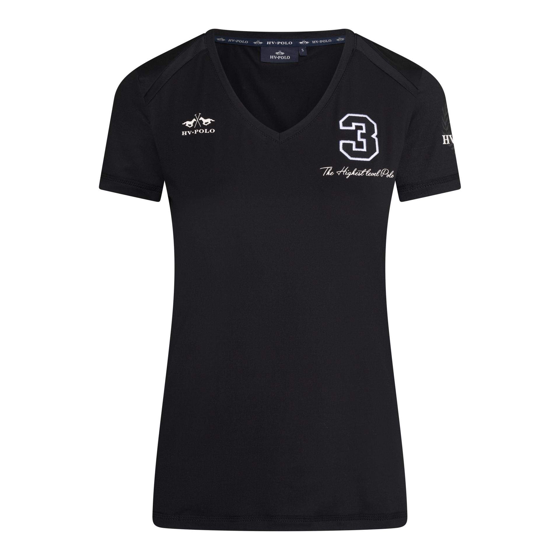 Image of HV Polo T-Shirt Favouritas Tech - Black - bei Hauptner.ch