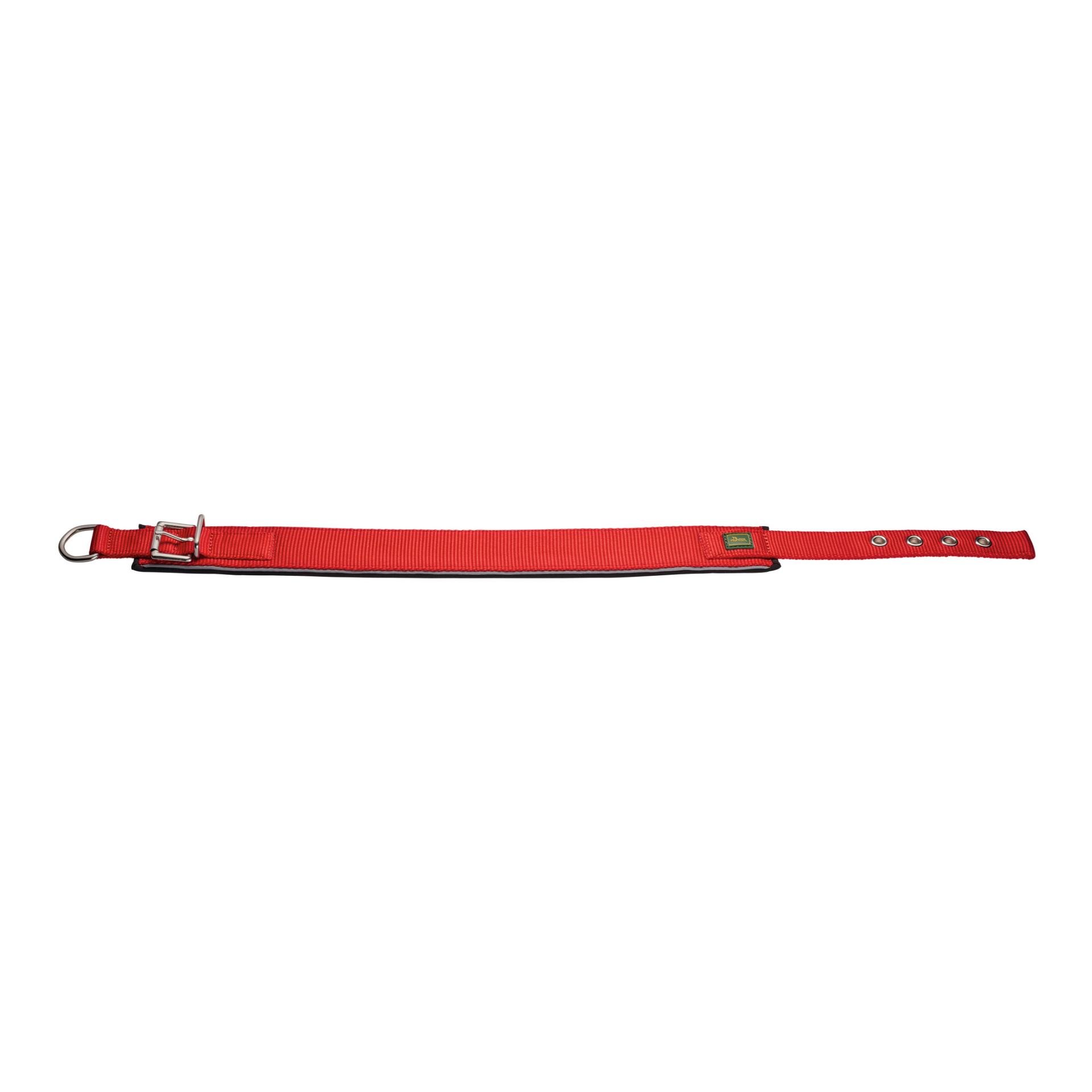 Halsband Neopren Reflect Neopren/Nylon - rot/schwarz
