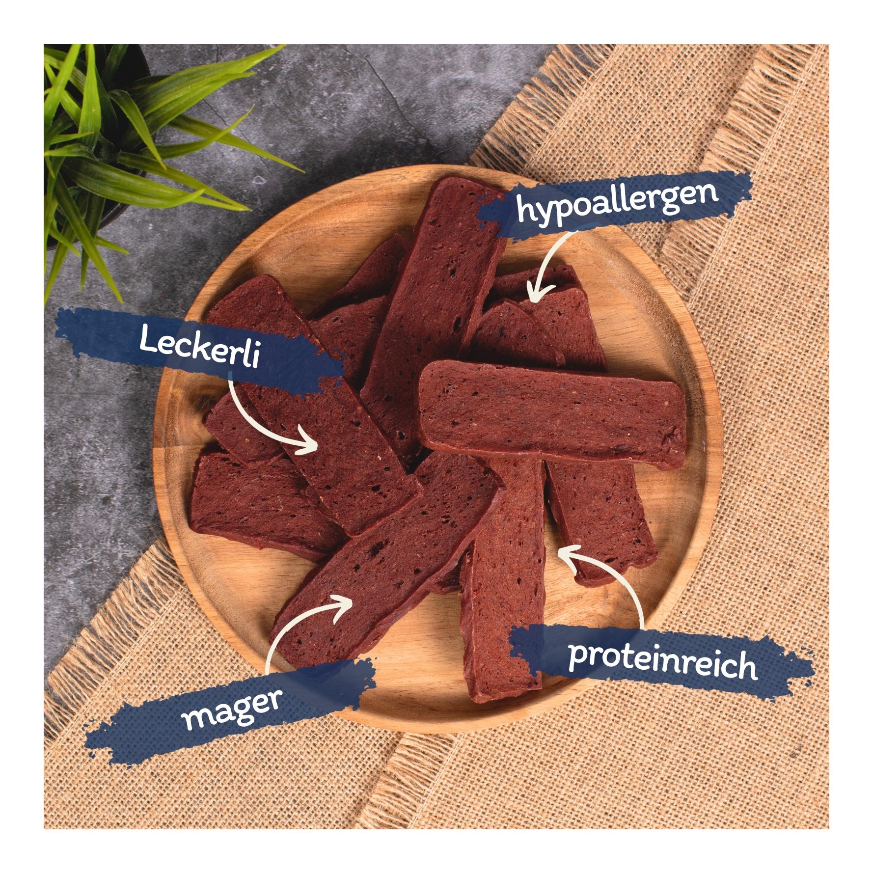 Pferdefleischstreifen