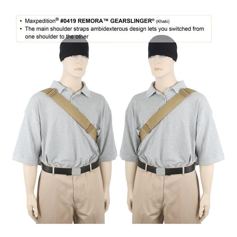 Sac à dos Remora Gearslinger de Maxpedition - kaki