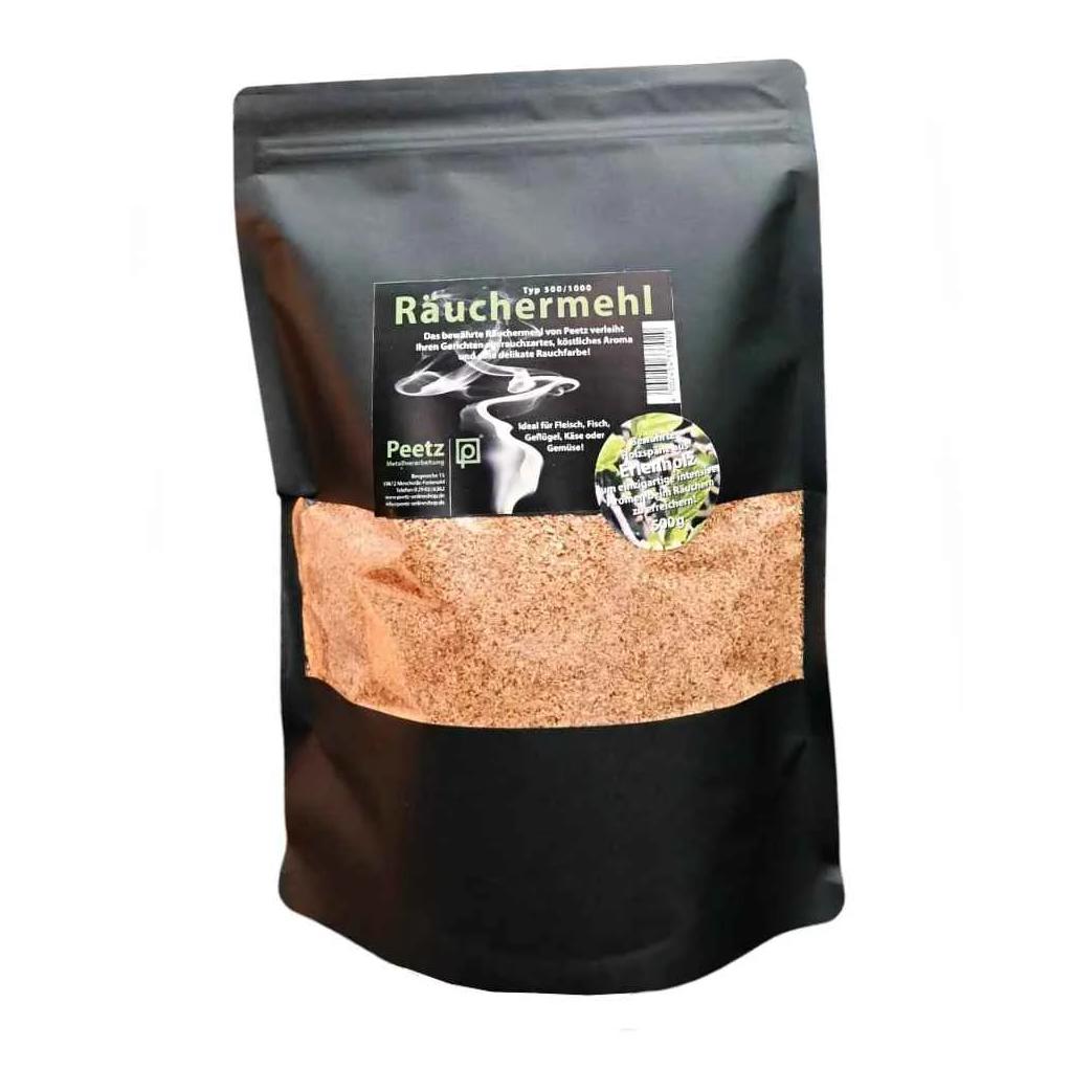 Räuchermehl Erlenholz 500g wiederverschließbar 