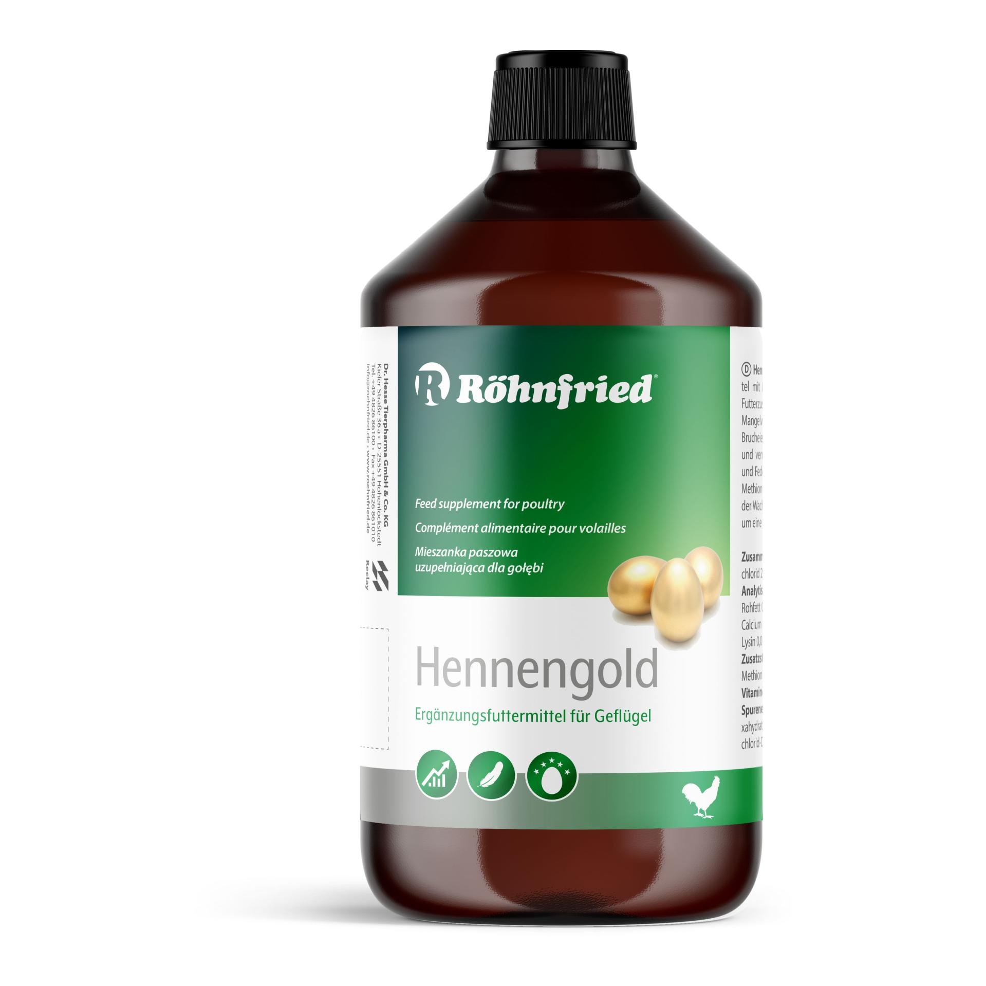 Aliment minéral Hennengold