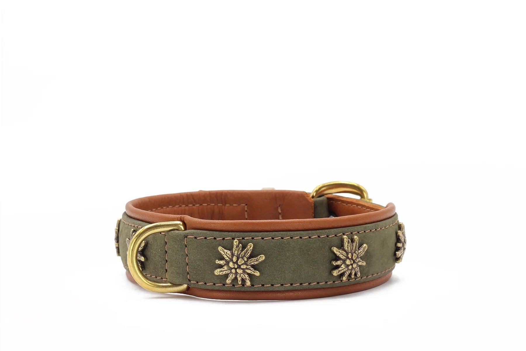 Hundehalsband Bergzauber, Form Edelweiss 